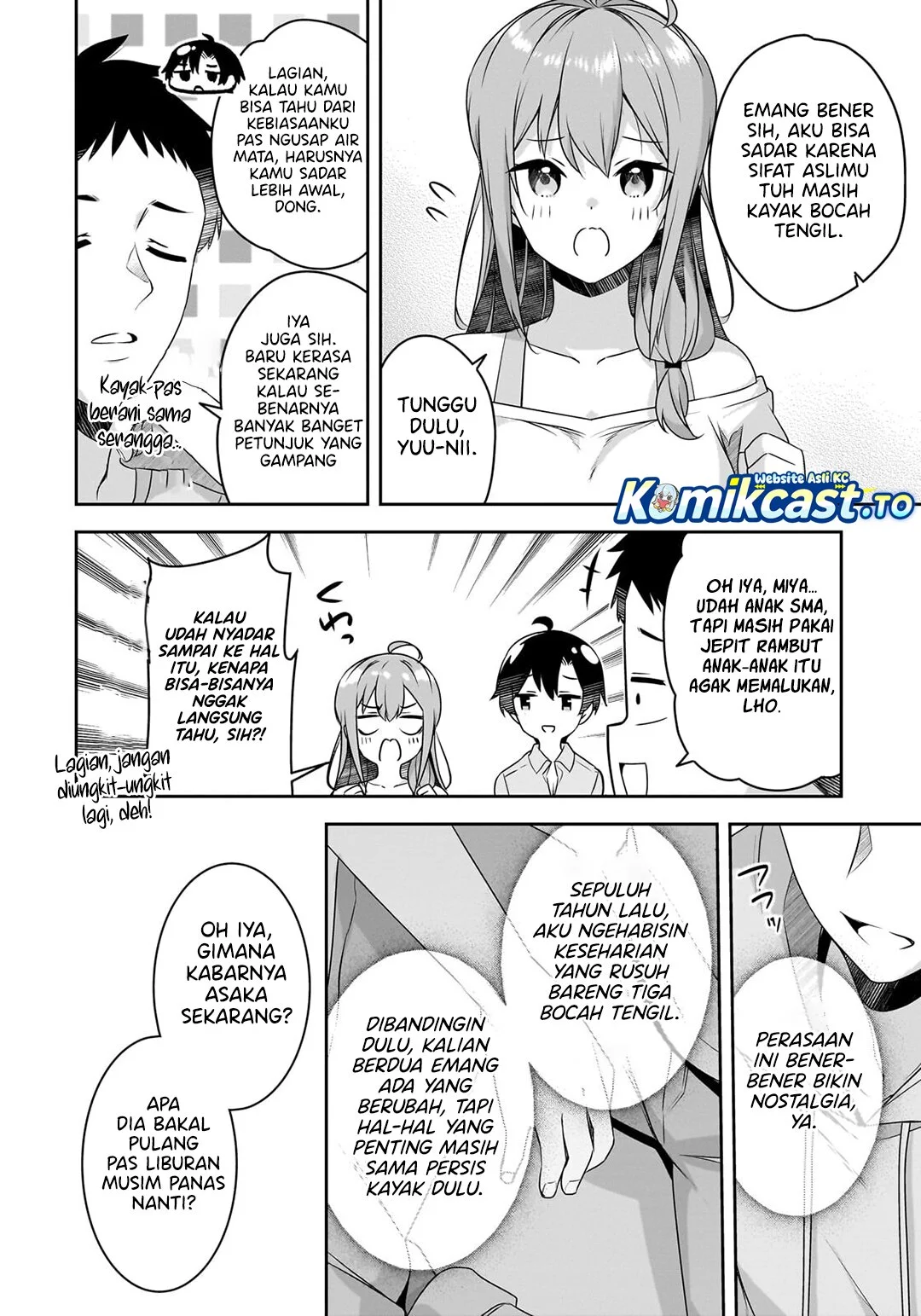 10-Nen Buri ni Saikai shita Kusogaki wa Seijun Bishoujo JK ni Seichou shiteita Chapter 18.2 Gambar 10