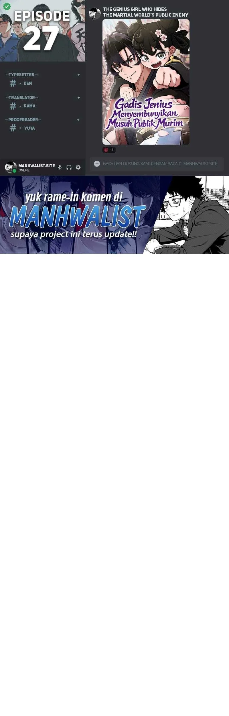 Komik A Genius Girl Hides Her Martial Arts Achievements Chapter 27 gambar 1