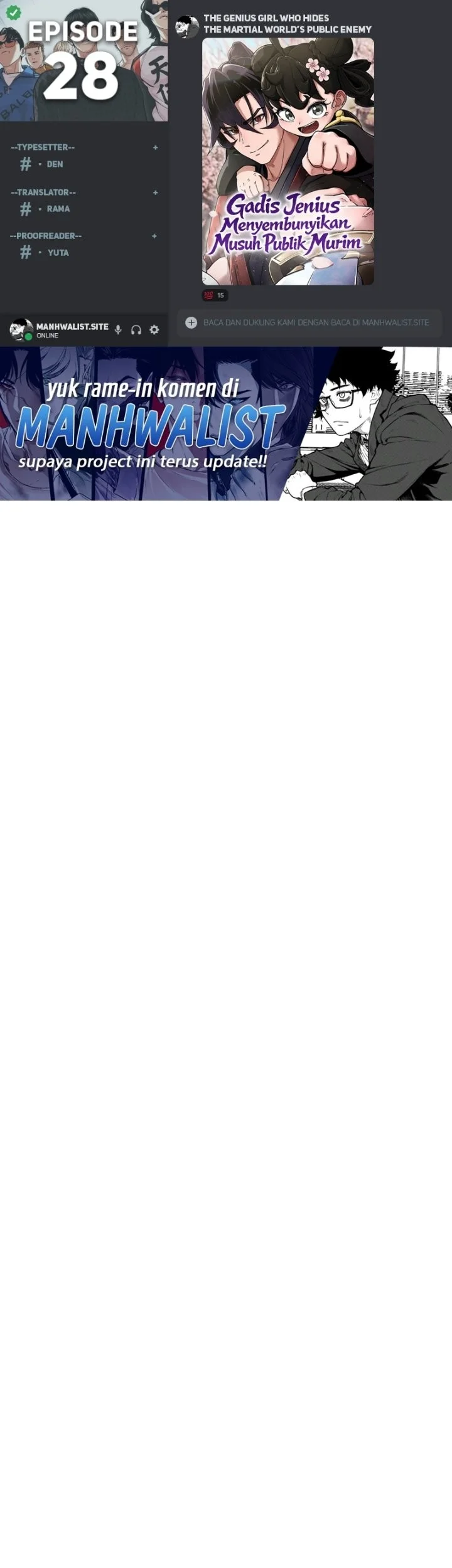 Komik A Genius Girl Hides Her Martial Arts Achievements Chapter 28 gambar 1