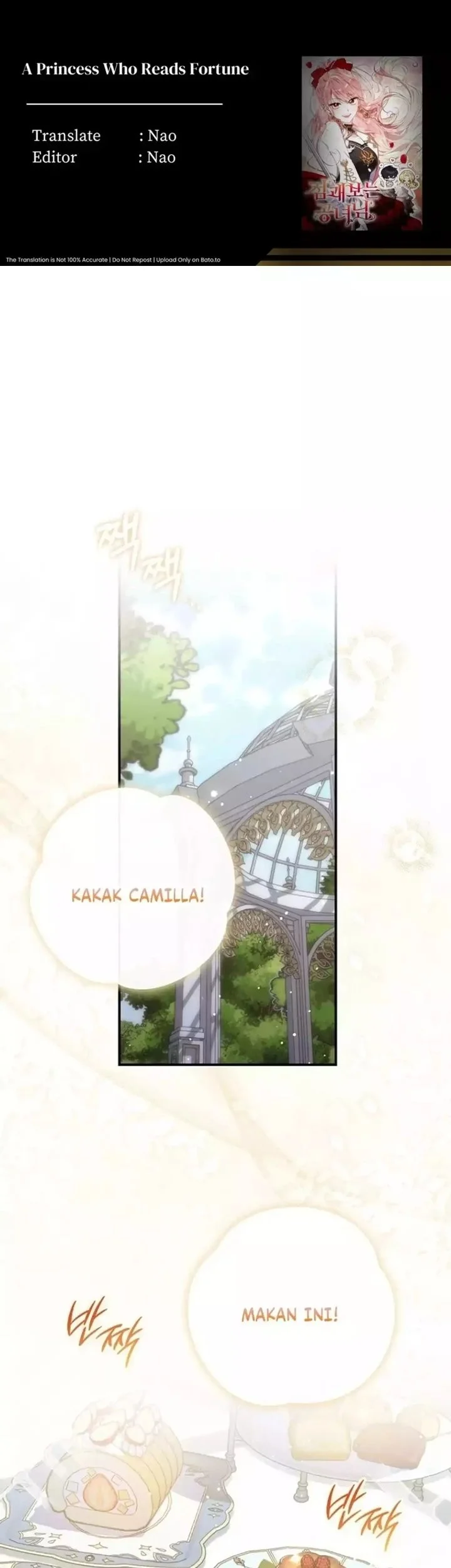 Komik A Princess Who Reads Fortune Chapter 131 gambar 1