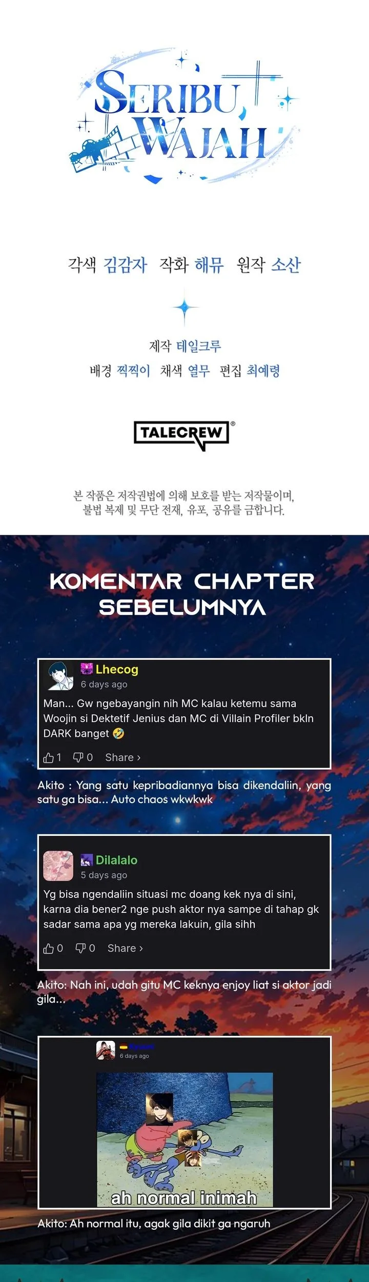 A Thousand Faces Chapter 67 Gambar 70