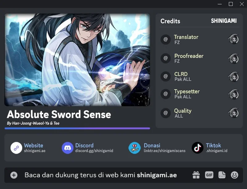 Komik Absolute Sword Sense Chapter 177 gambar 1