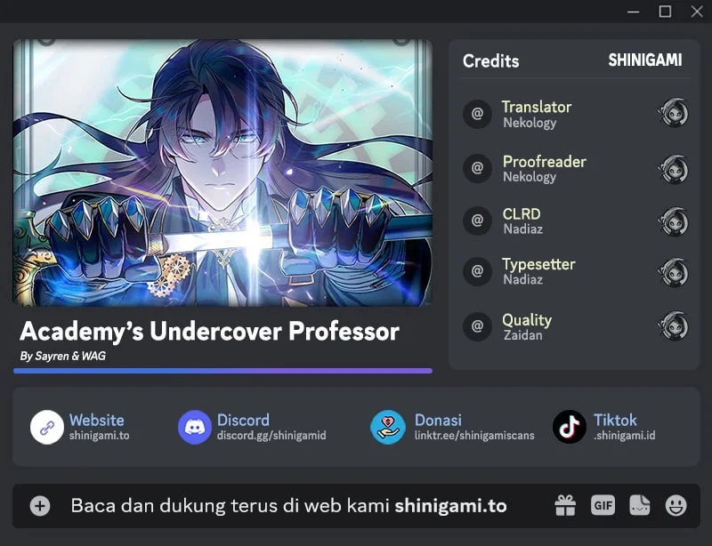 Komik Academy’s Undercover Professor Chapter 162 gambar 1