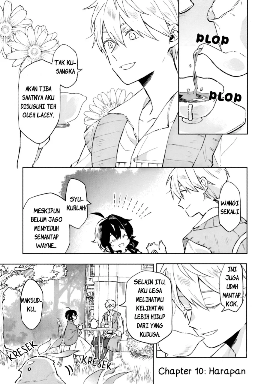 Manga Akatsuki no Majo Reishi wa Jiyu ni Ikitai Mao Tobatsu o Oeta Node, Nonbiri o Mise o Hirakimasu Chapter 10 gambar 2