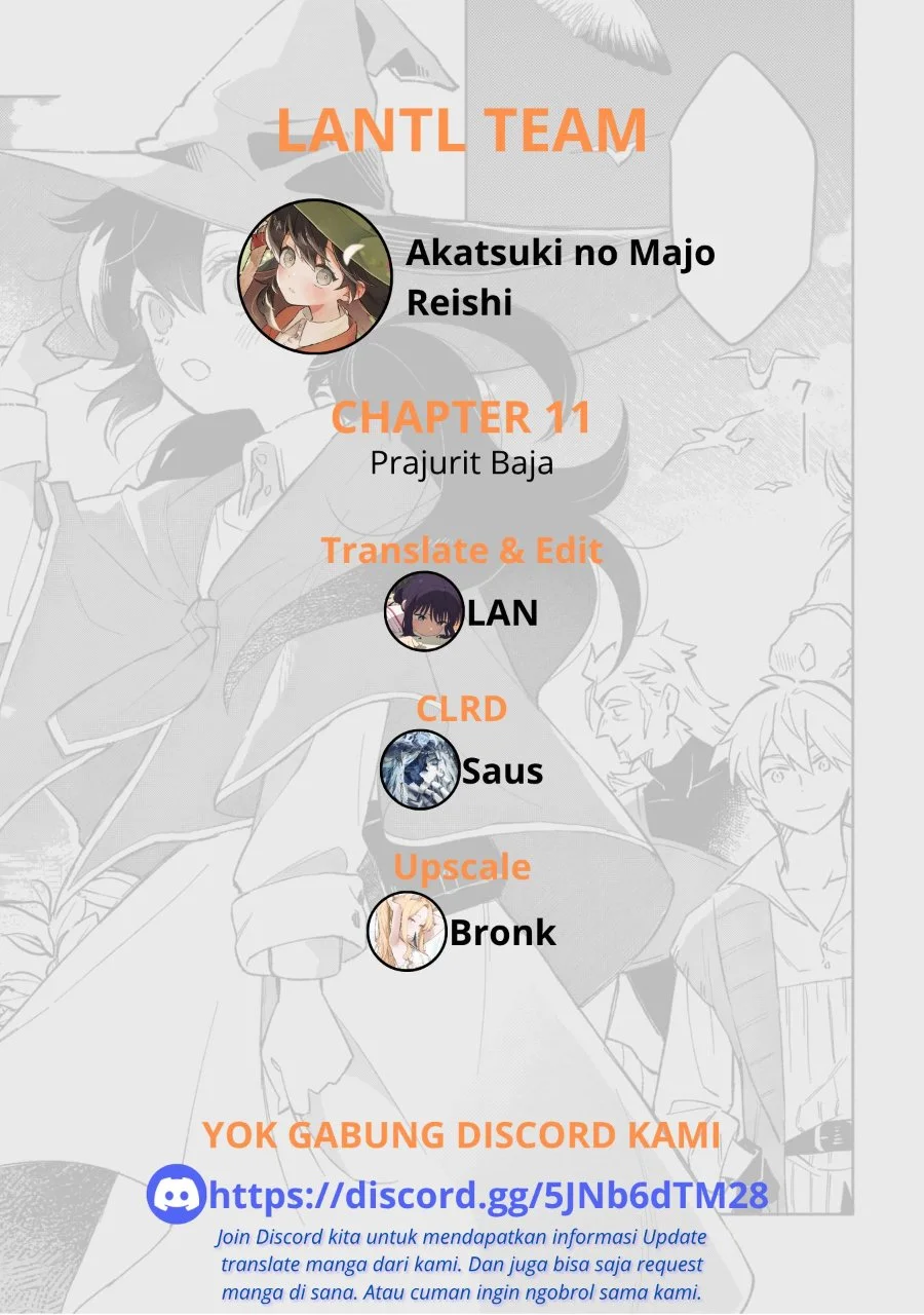Komik Akatsuki no Majo Reishi wa Jiyu ni Ikitai Mao Tobatsu o Oeta Node, Nonbiri o Mise o Hirakimasu Chapter 11 gambar 1