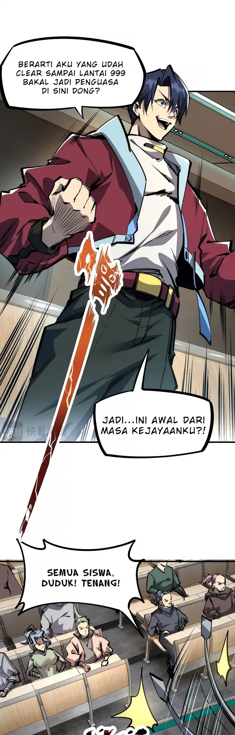 All People Scramble for the Tower, I Cleared 999 Floors in Advance Chapter 1 Gambar 28