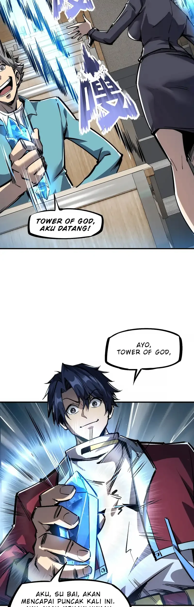 All People Scramble for the Tower, I Cleared 999 Floors in Advance Chapter 1 Gambar 31