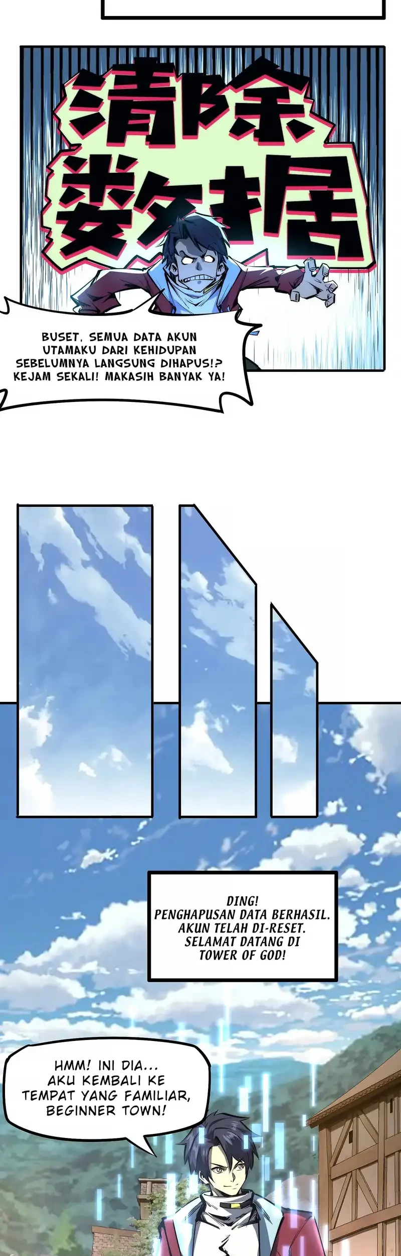 All People Scramble for the Tower, I Cleared 999 Floors in Advance Chapter 1 Gambar 34