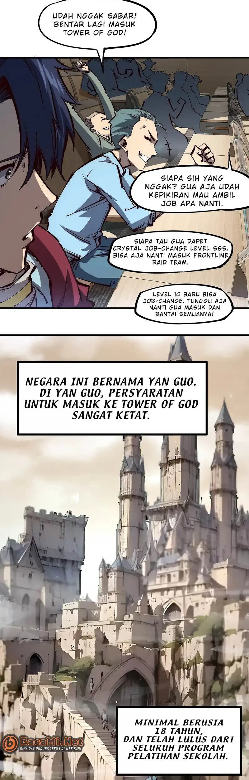 All People Scramble for the Tower, I Cleared 999 Floors in Advance Chapter 1 Gambar 24