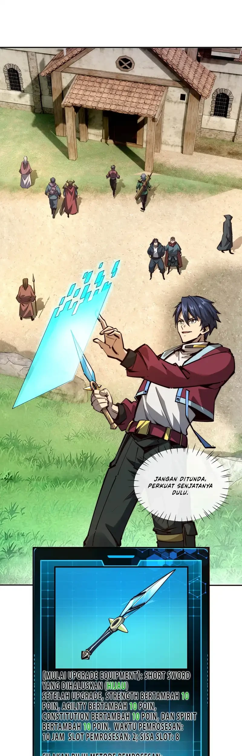 All People Scramble for the Tower, I Cleared 999 Floors in Advance Chapter 2 Gambar 23