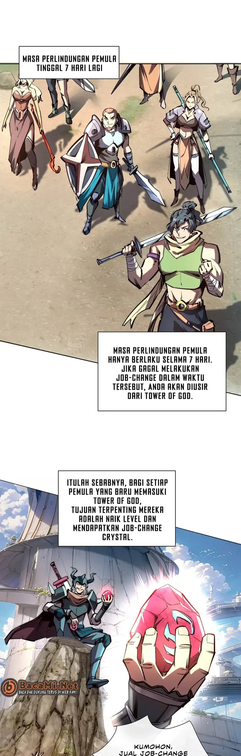 All People Scramble for the Tower, I Cleared 999 Floors in Advance Chapter 2 Gambar 3