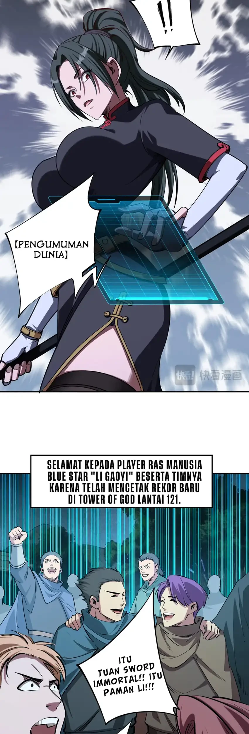 All People Scramble for the Tower, I Cleared 999 Floors in Advance Chapter 47 Gambar 26