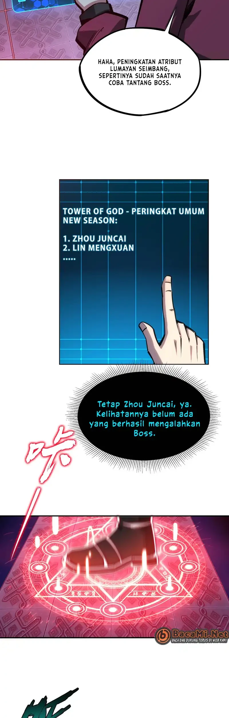 All People Scramble for the Tower, I Cleared 999 Floors in Advance Chapter 6 Gambar 45