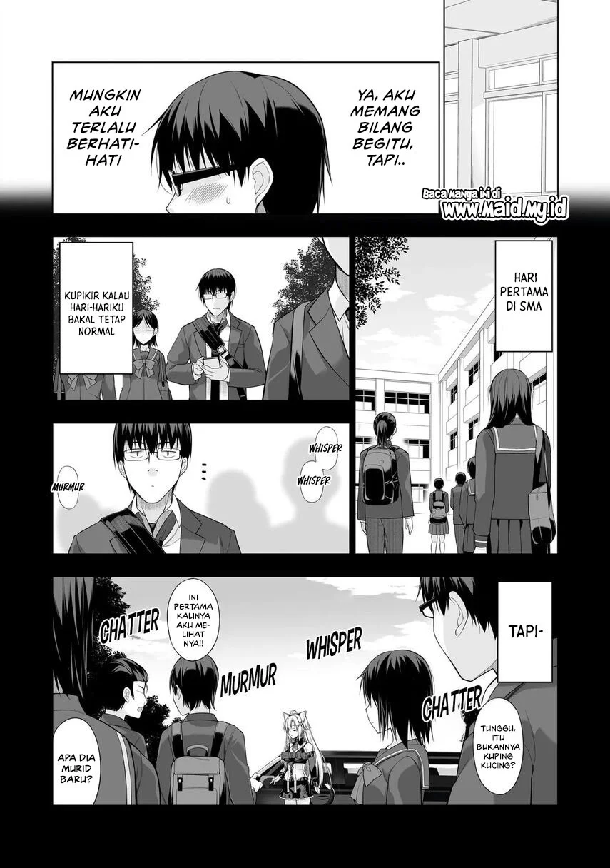 Anata wa Watashi no Geboku desu – Neko to Geboku no Himitsu no Kankei Chapter 1 Gambar 15