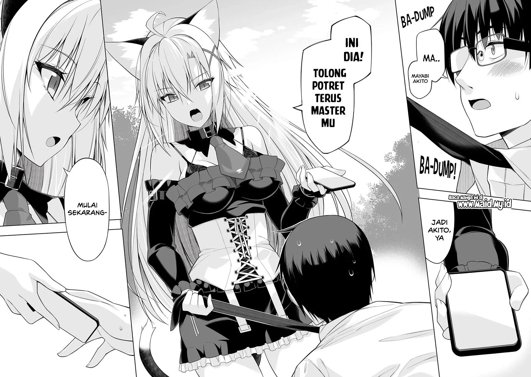 Anata wa Watashi no Geboku desu – Neko to Geboku no Himitsu no Kankei Chapter 1 Gambar 38