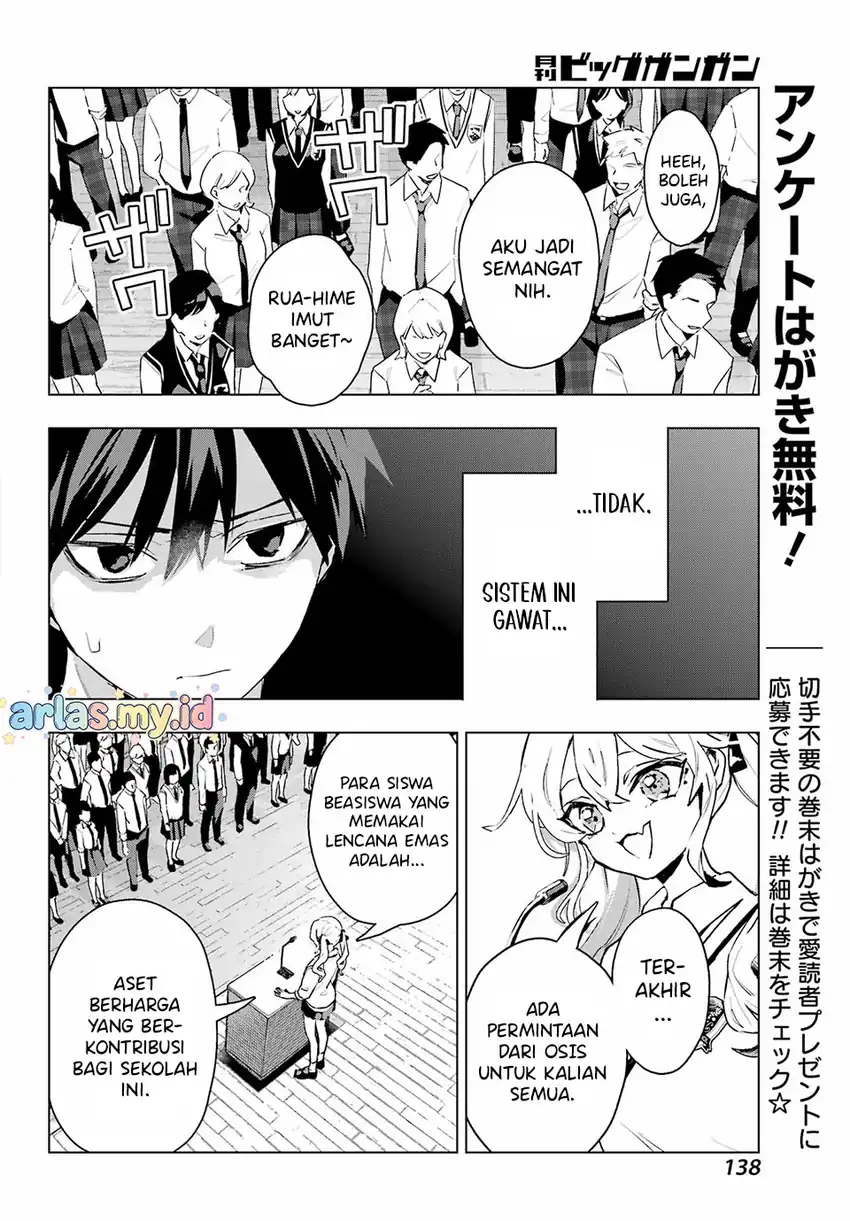 Anta to Osananajimitte dake demo Iyananoni! ~Zekkou kara Hajimaru S-kyuu Bishoujo to no Gakuen Nariagari Seikatsu~ Chapter 11 Gambar 15