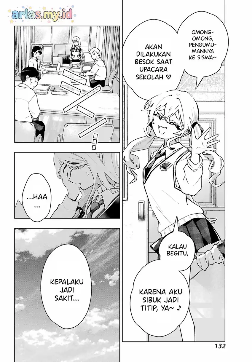 Anta to Osananajimitte dake demo Iyananoni! ~Zekkou kara Hajimaru S-kyuu Bishoujo to no Gakuen Nariagari Seikatsu~ Chapter 11 Gambar 9