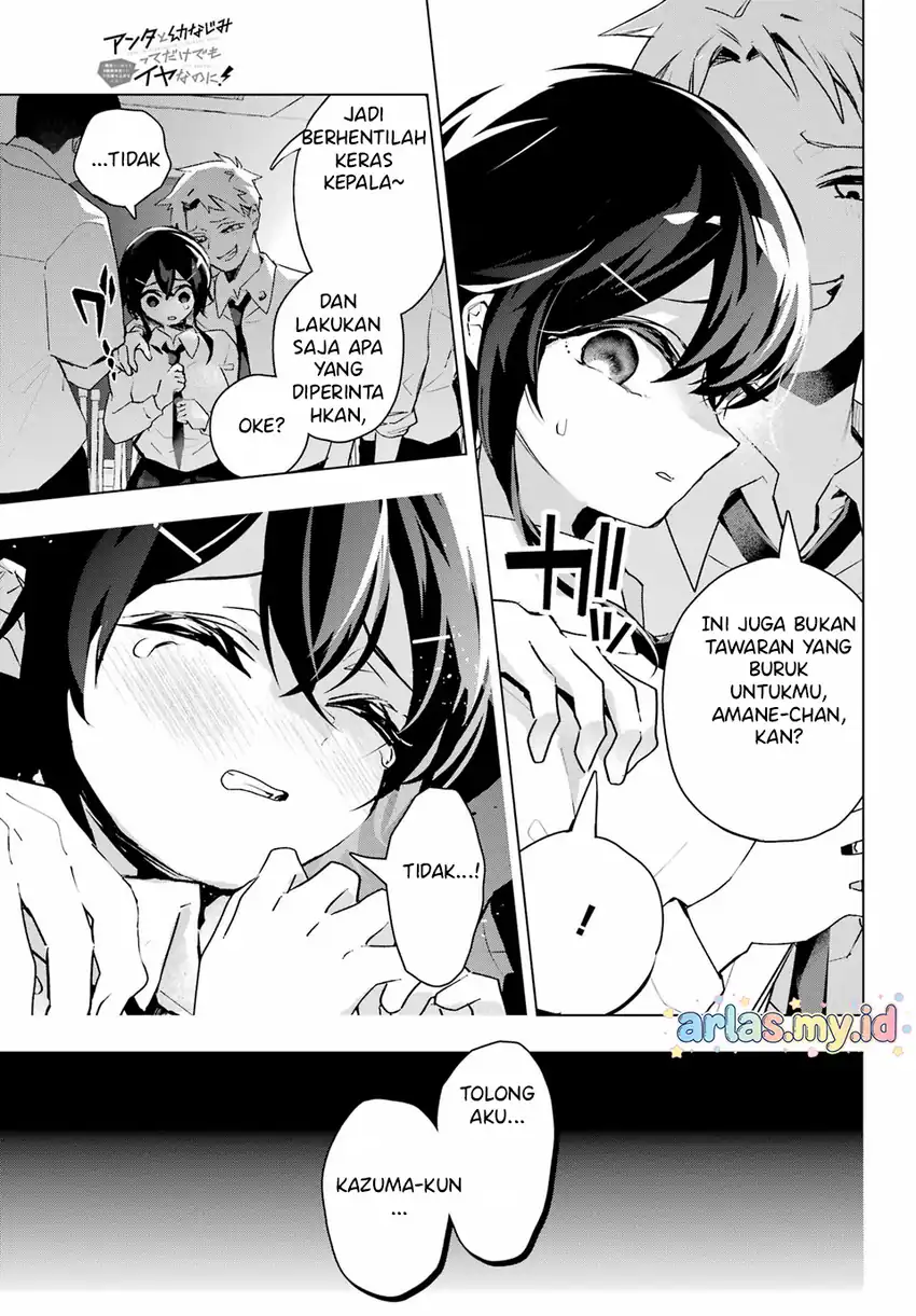 Anta to Osananajimitte dake demo Iyananoni! ~Zekkou kara Hajimaru S-kyuu Bishoujo to no Gakuen Nariagari Seikatsu~ Chapter 12 Gambar 30
