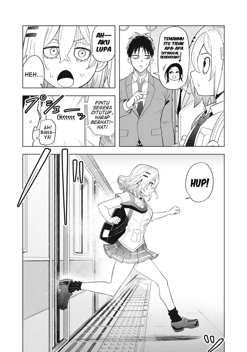 Asa no Tsuukin Densha de, Yatara to Hanashikakete Kuru Joshikousei. Chapter 9 Gambar 16