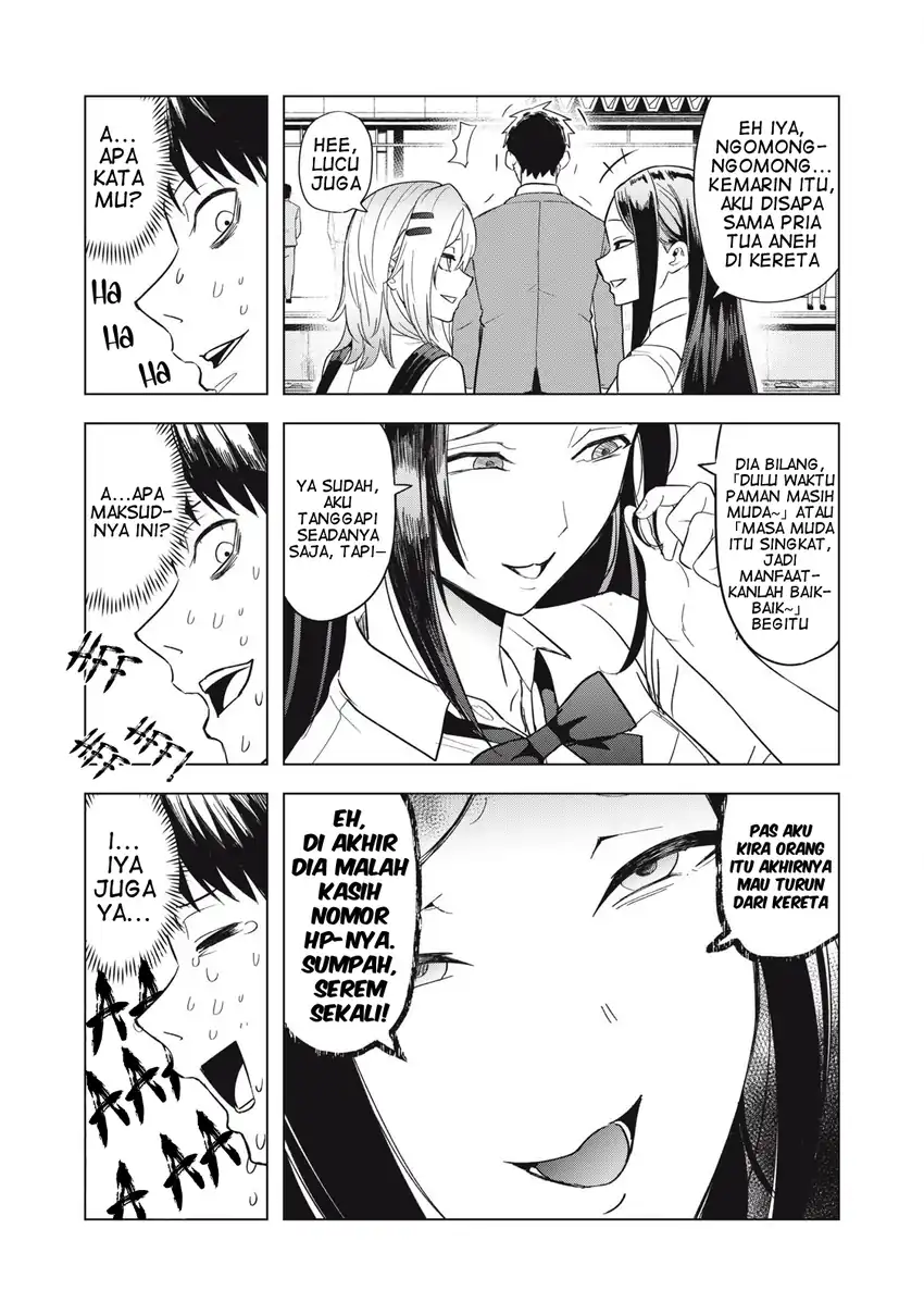 Asa no Tsuukin Densha de, Yatara to Hanashikakete Kuru Joshikousei. Chapter 9 Gambar 9