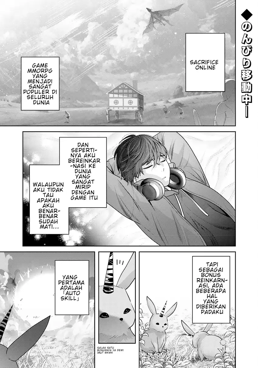 Manga Auto Skill de Ore dake Chousoku Level Up: Megami ga Michibiku Taida na Tenseisha no Sakutto Isekai Kouryaku Chapter 2 gambar 2