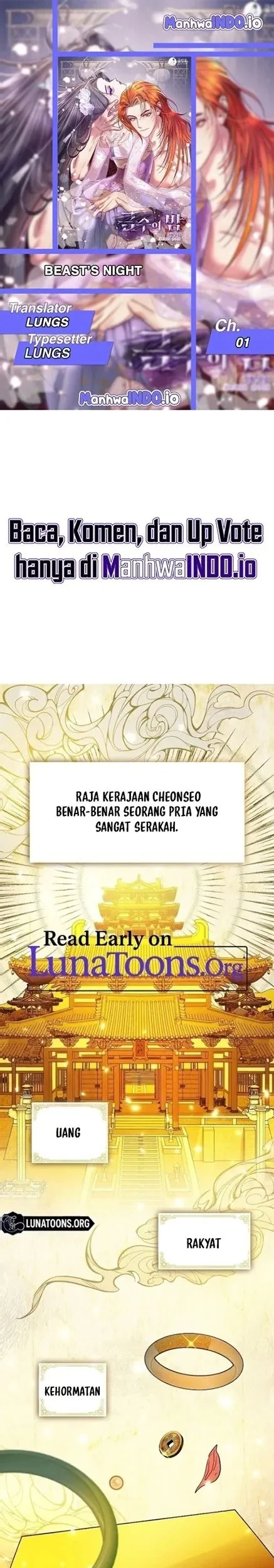 Komik Beastly Night Chapter 1 gambar 1