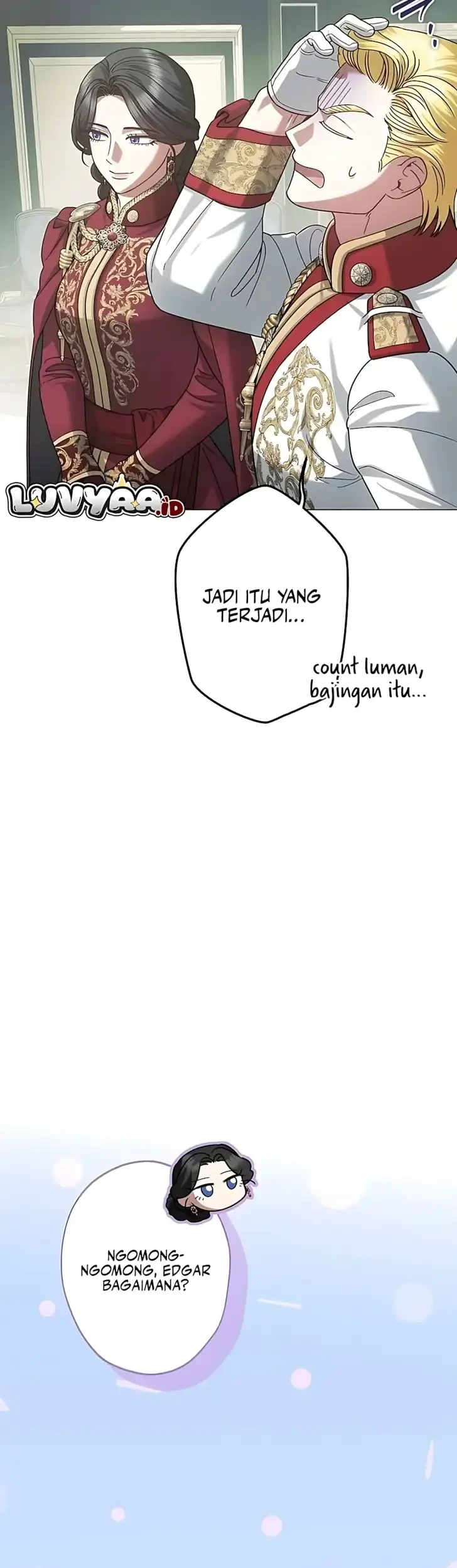 Became the youngest Sister-in-Law of the Ruined Harem Male Leads Chapter 59 Gambar 37