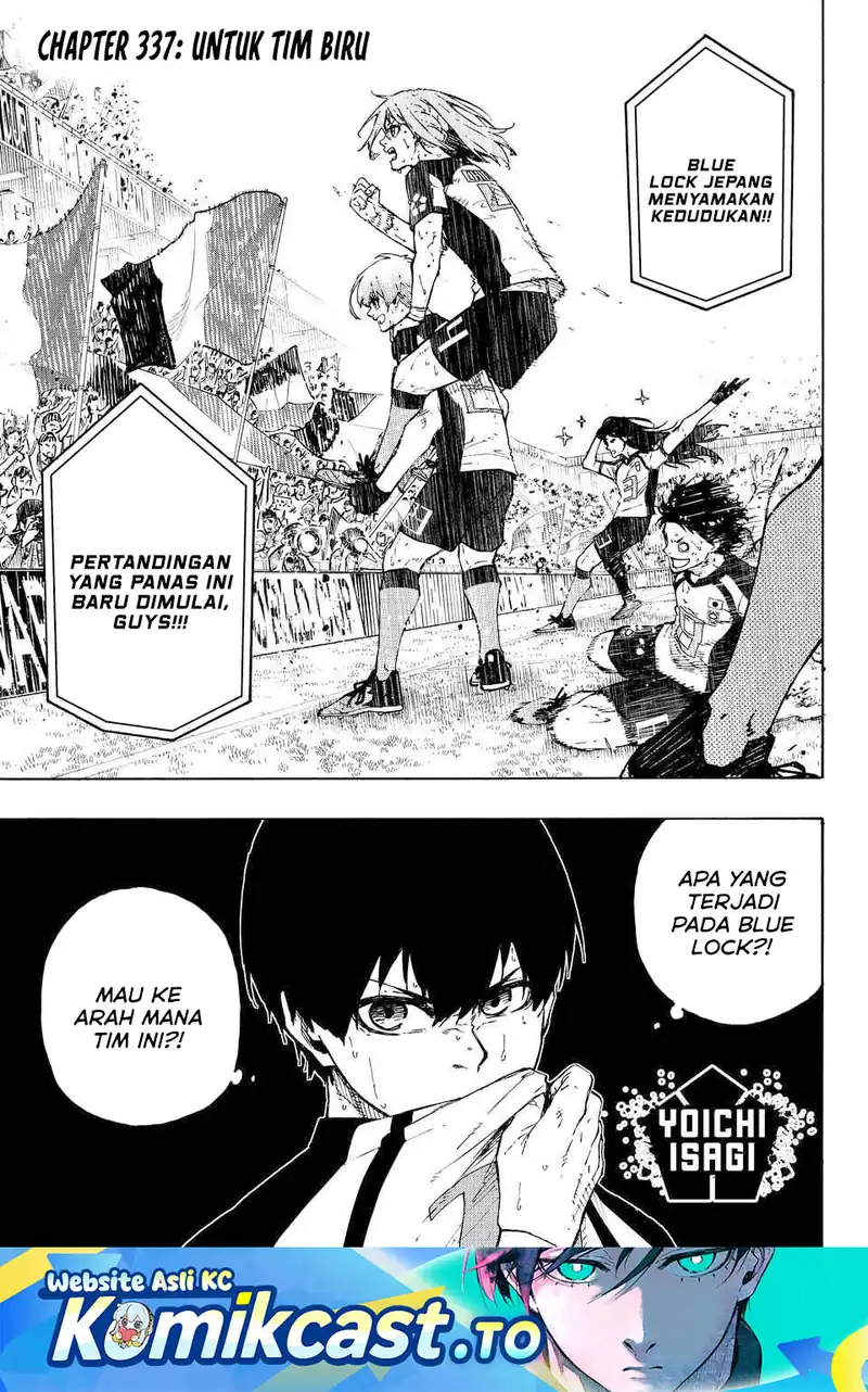 Manga Blue Lock Chapter 337 gambar 2