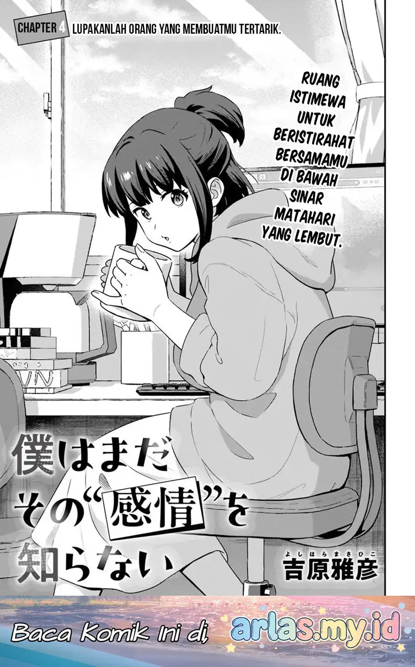 Manga Boku wa Mada Sono Kanjou wo Shiranai Chapter 4 gambar 2