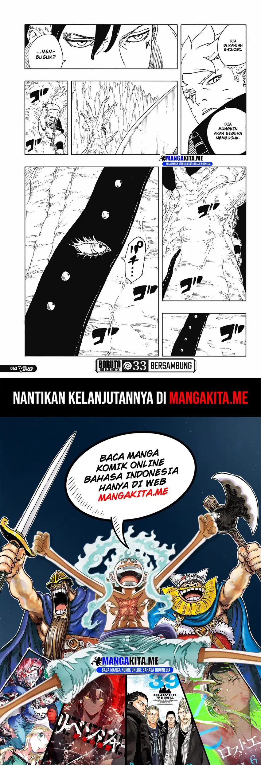 Boruto: Two Blue Vortex Chapter 33 Gambar 41