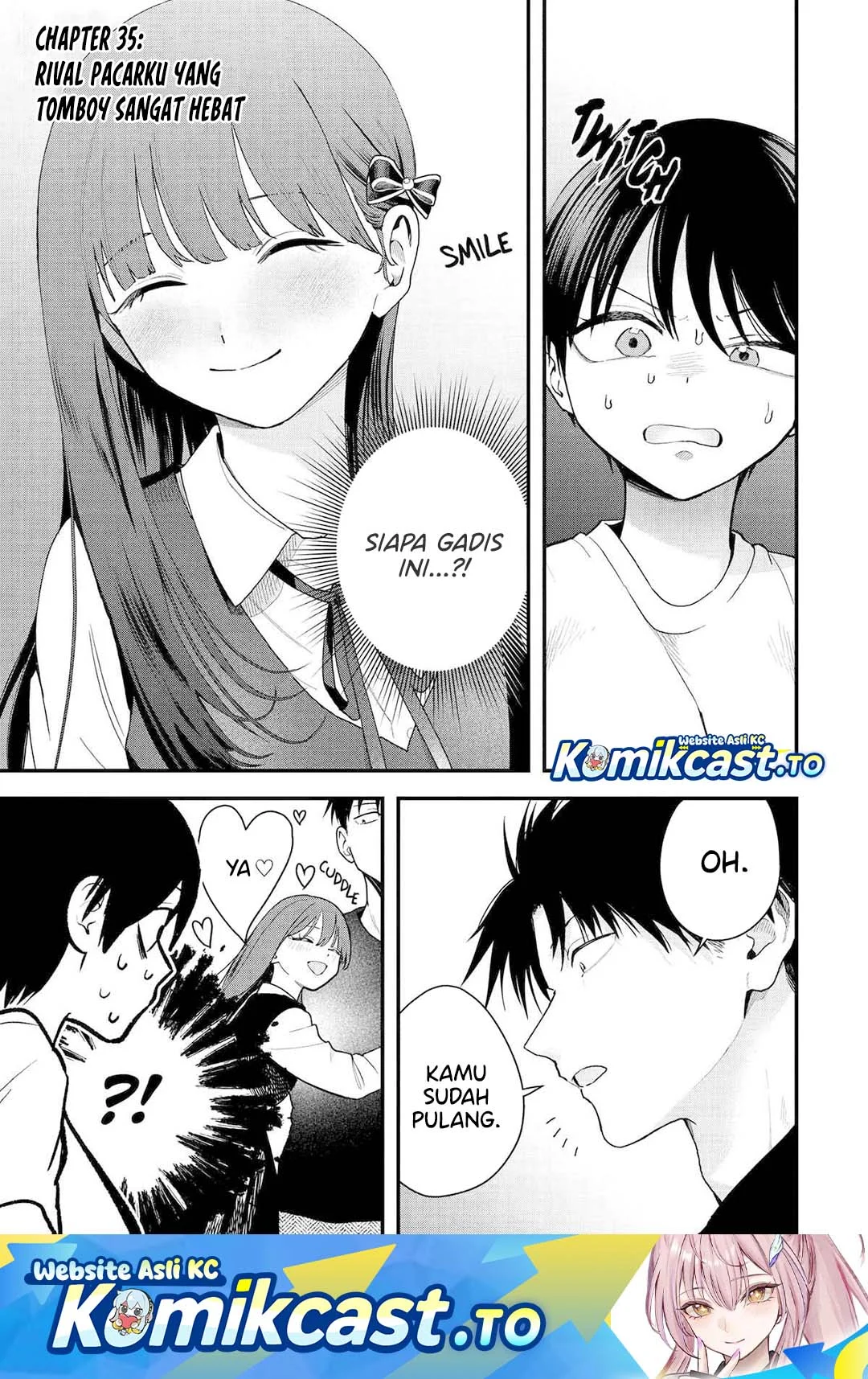Manga Boyish Kanojo ga Kawai-sugiru Chapter 35 gambar 2