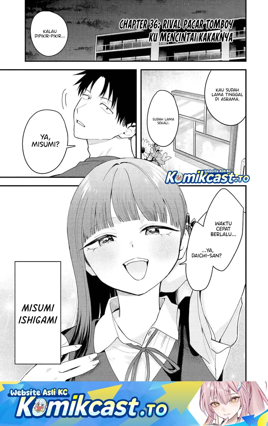 Manga Boyish Kanojo ga Kawai-sugiru Chapter 36 gambar 2