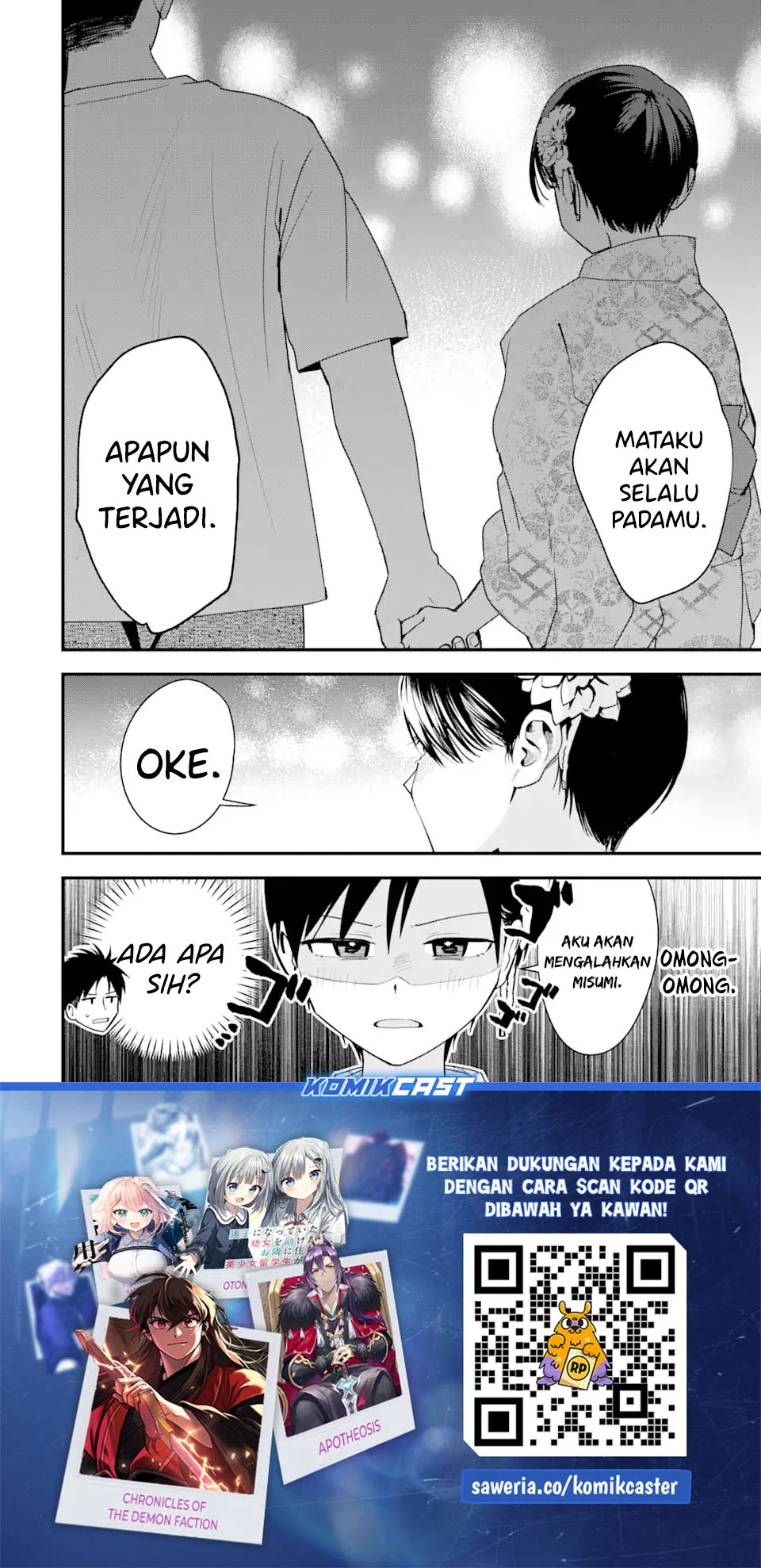 Boyish Kanojo ga Kawai-sugiru Chapter 39 Gambar 13