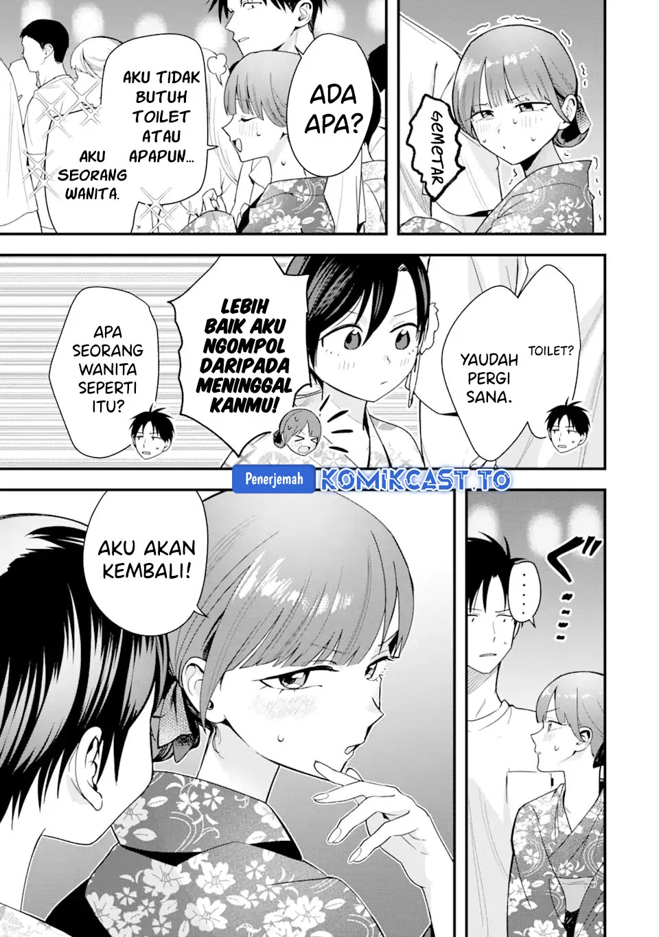 Boyish Kanojo ga Kawai-sugiru Chapter 39 Gambar 8