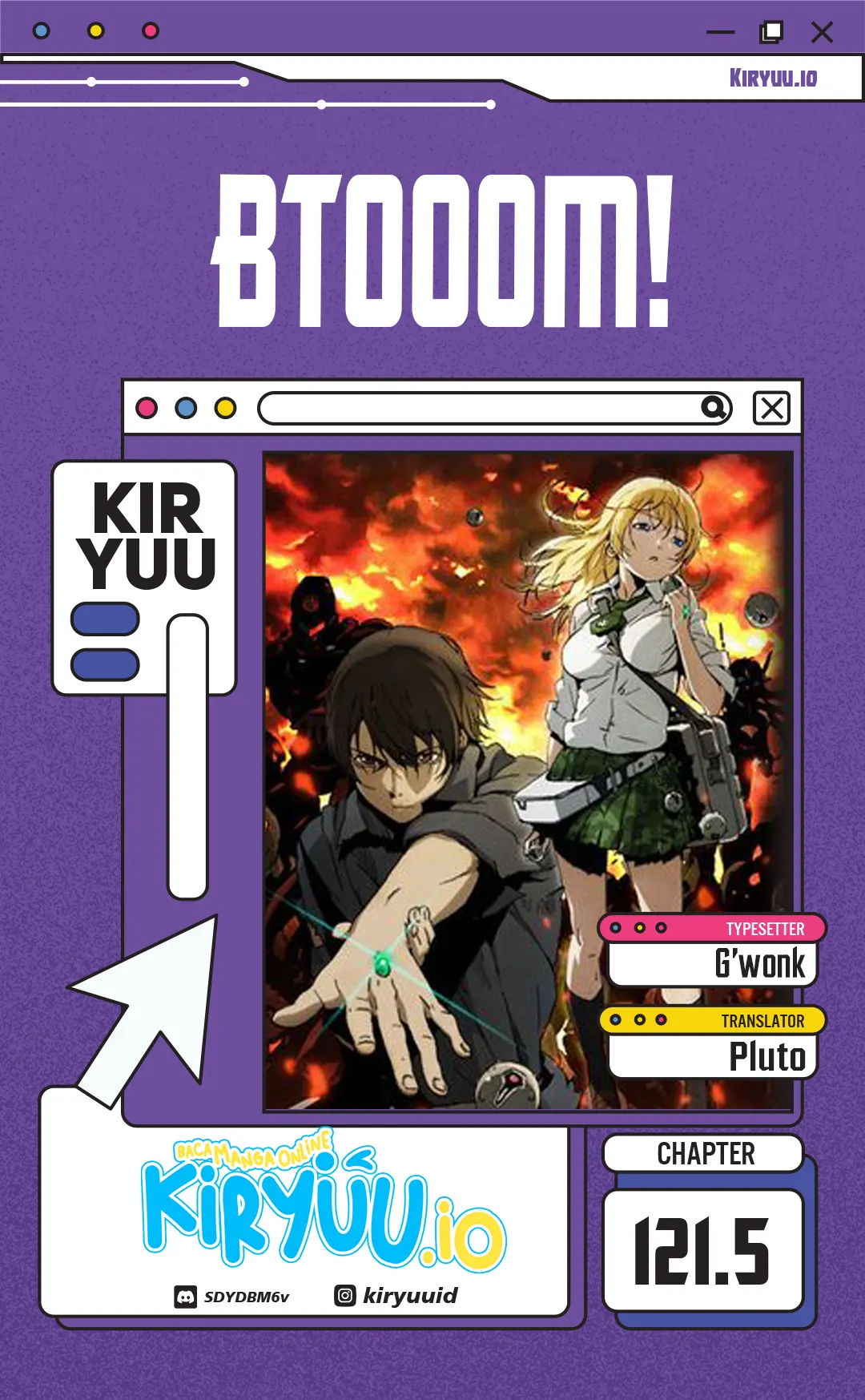 Komik Btooom! Chapter 121.5 gambar 1