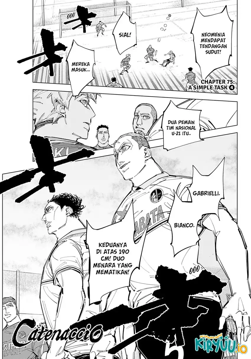 Manga Catenaccio Chapter 75 gambar 2