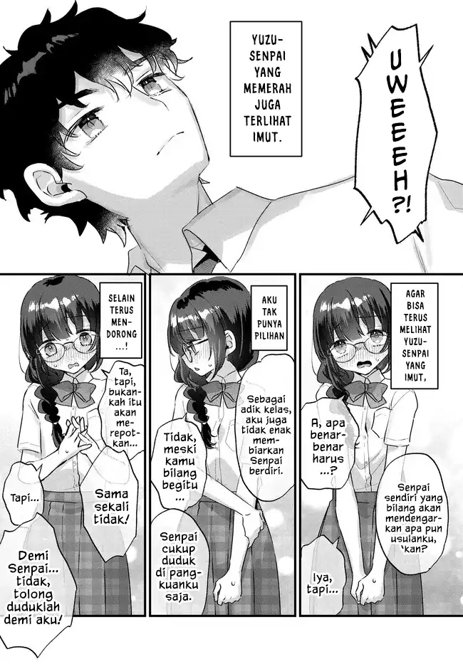 Chiisakute Kawaii Bungeibu no Chiteki na Senpai o, Hiza no Ue ni Nosetara Mainichi Suwattekuru you ni natta Chapter 1 Gambar 13