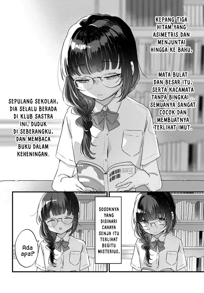 Chiisakute Kawaii Bungeibu no Chiteki na Senpai o, Hiza no Ue ni Nosetara Mainichi Suwattekuru you ni natta Chapter 1 Gambar 6