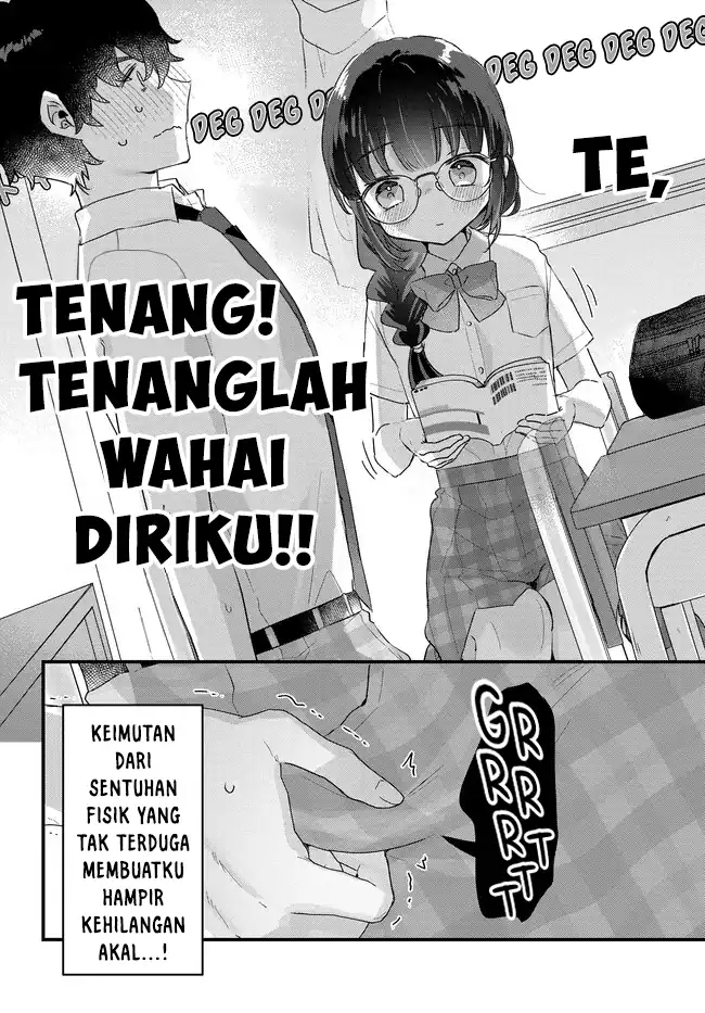 Chiisakute Kawaii Bungeibu no Chiteki na Senpai o, Hiza no Ue ni Nosetara Mainichi Suwattekuru you ni natta Chapter 2.1 Gambar 10