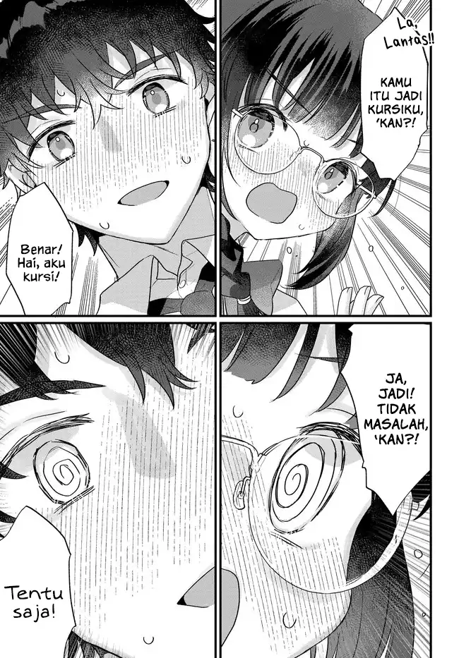 Chiisakute Kawaii Bungeibu no Chiteki na Senpai o, Hiza no Ue ni Nosetara Mainichi Suwattekuru you ni natta Chapter 2.1 Gambar 15