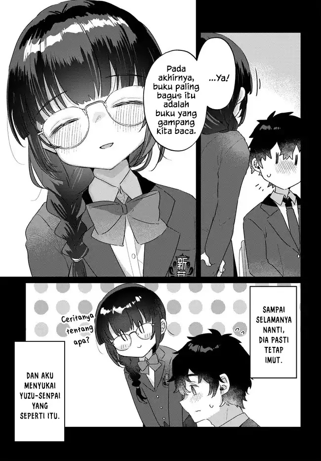 Chiisakute Kawaii Bungeibu no Chiteki na Senpai o, Hiza no Ue ni Nosetara Mainichi Suwattekuru you ni natta Chapter 2.1 Gambar 3
