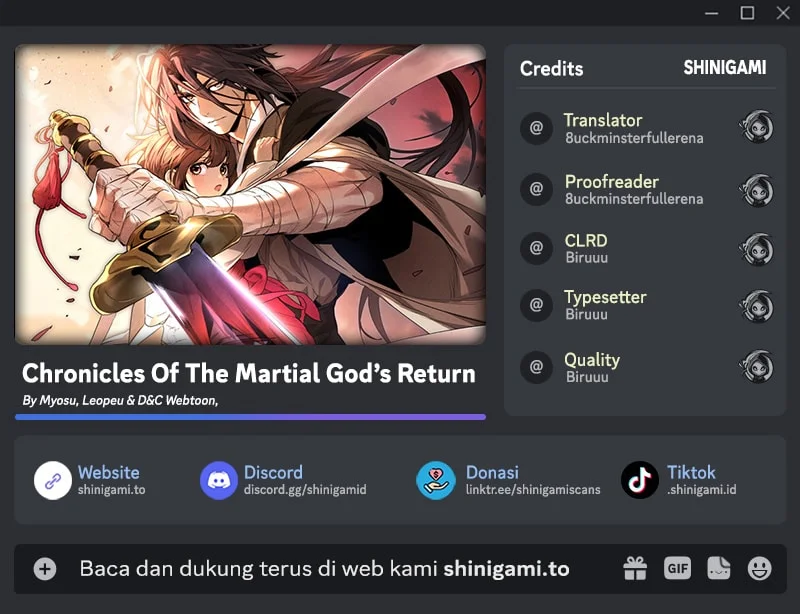 Komik Chronicles Of The Martial God’s Chapter 156 gambar 1