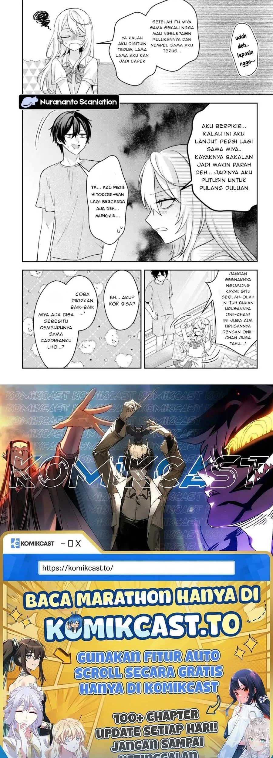 Class de Ichiban Kawaii Gal wo Ezuke Shiteiru Hanashi Chapter 12.1 Gambar 12