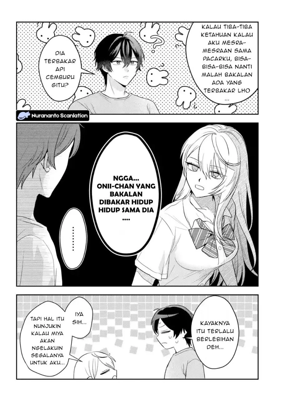Komik Class de Ichiban Kawaii Gal wo Ezuke Shiteiru Hanashi Chapter 12.2 gambar 1