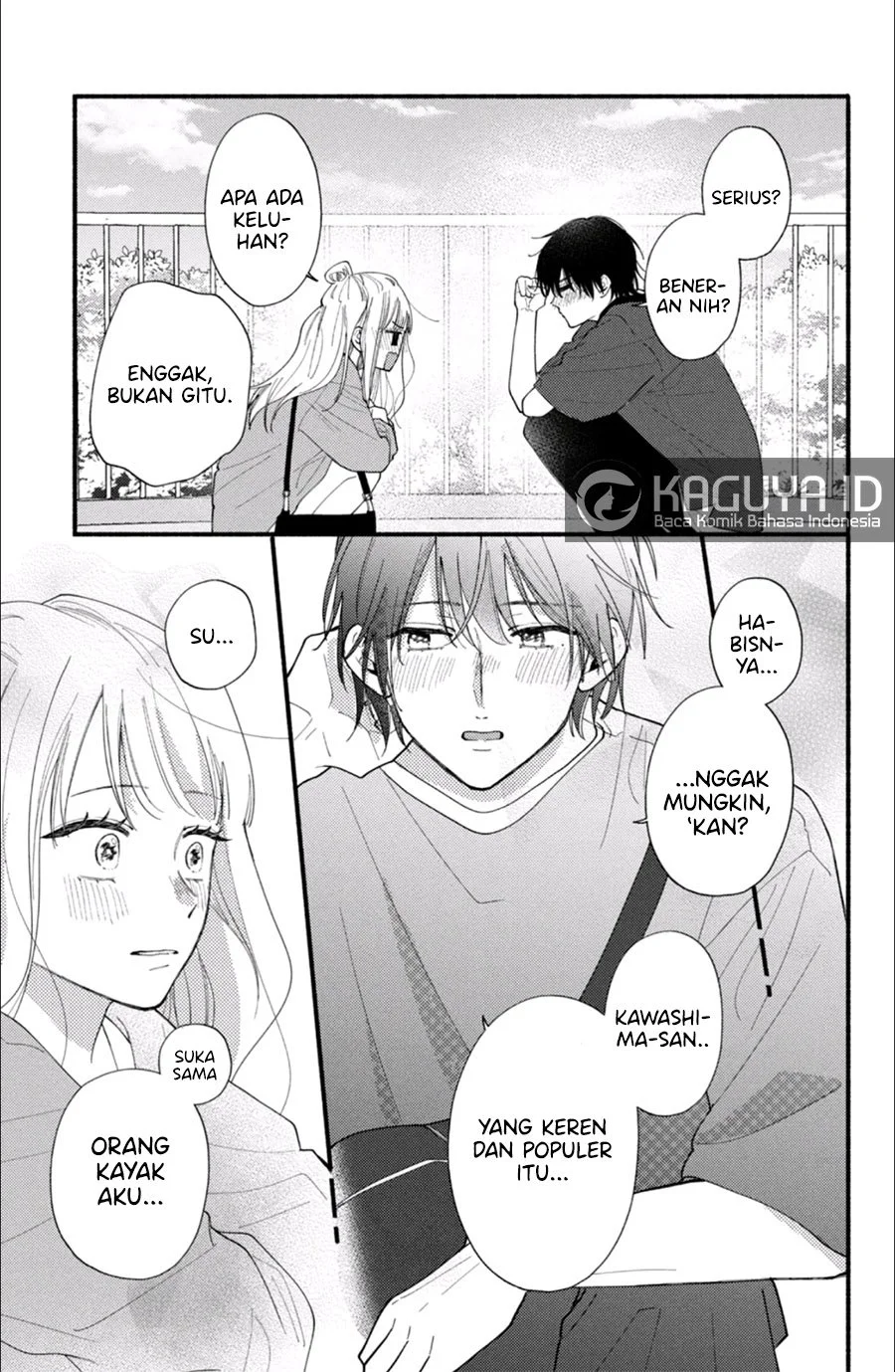 Class no Inkya ni Kareshi no Sainou ga Ari Sugiru Chapter 6.1 Gambar 5