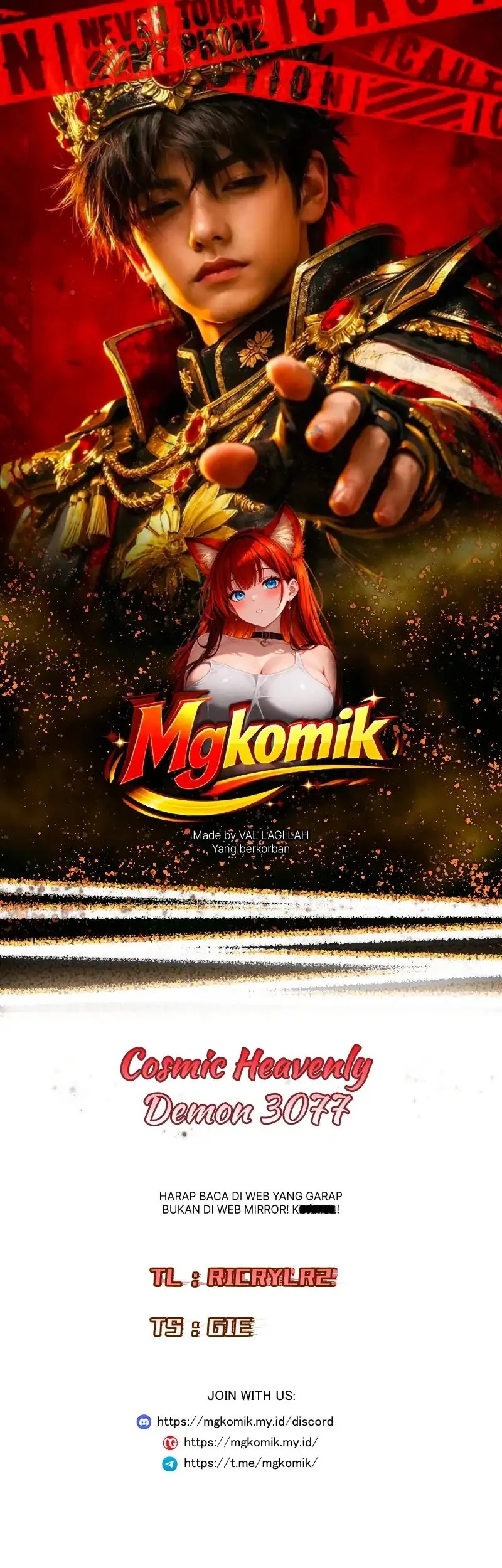 Komik Cosmic Heavenly Demon 3077 Chapter 85 gambar 1