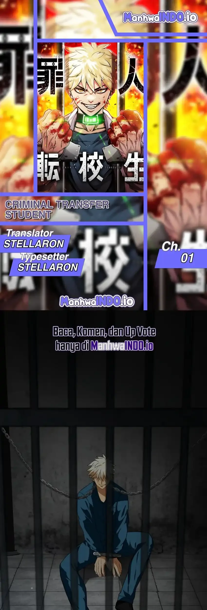 Komik Criminal Transfer Student Chapter 1 gambar 1