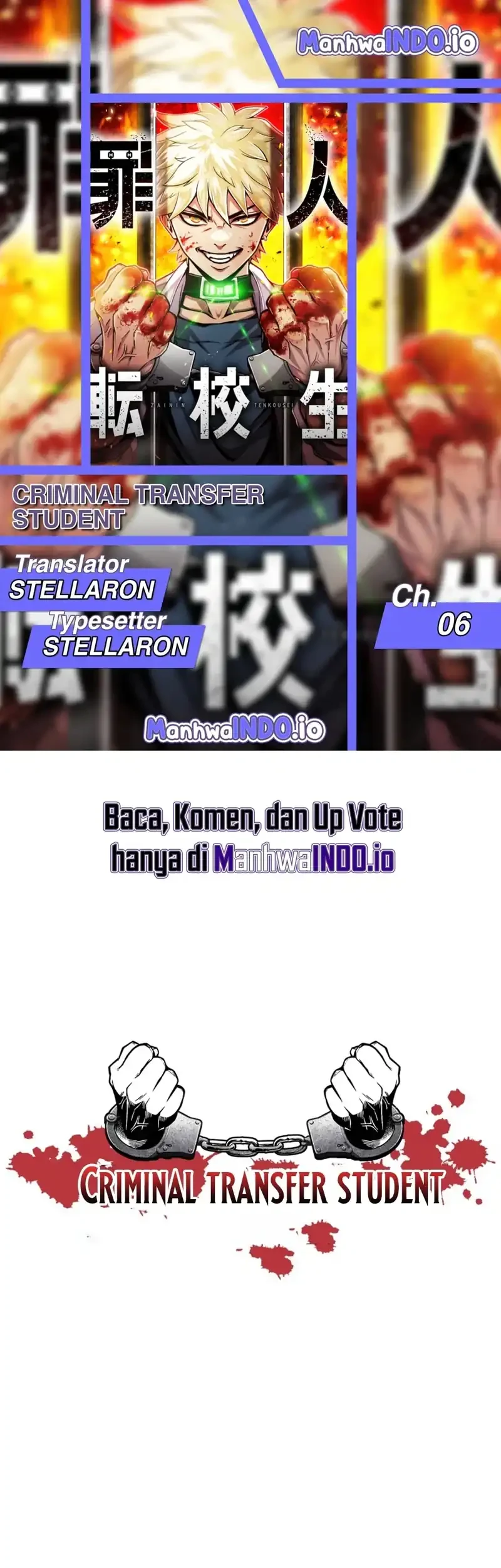 Komik Criminal Transfer Student Chapter 6 gambar 1