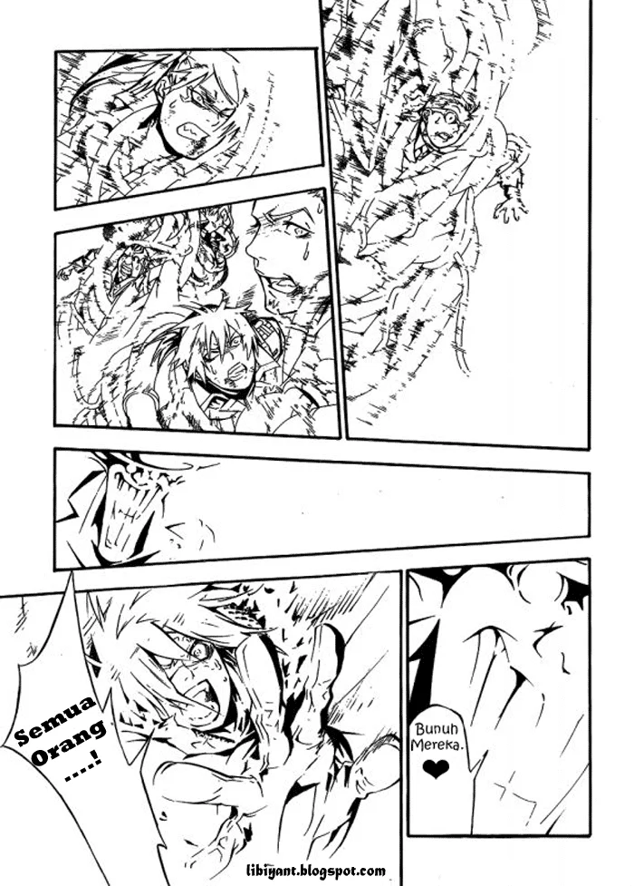 D Gray Man Chapter 194 Gambar 15