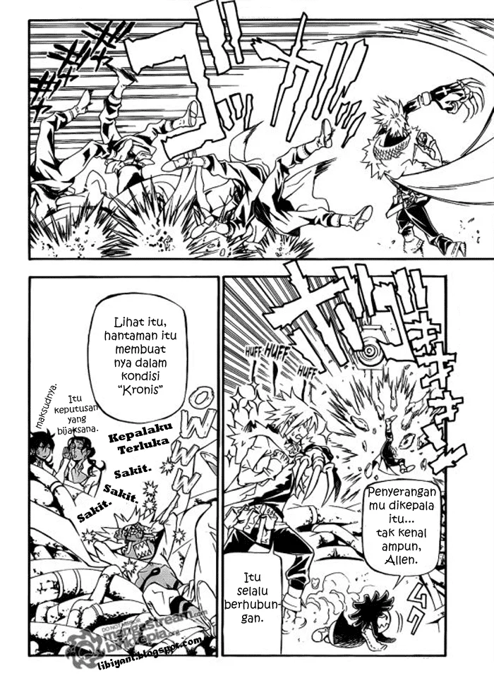 D Gray Man Chapter 194 Gambar 8